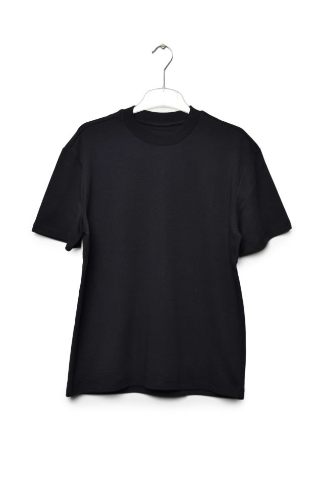 Zegy Bisiklet Yaka Kısa Kollu Erkek Tişört  - Siyah