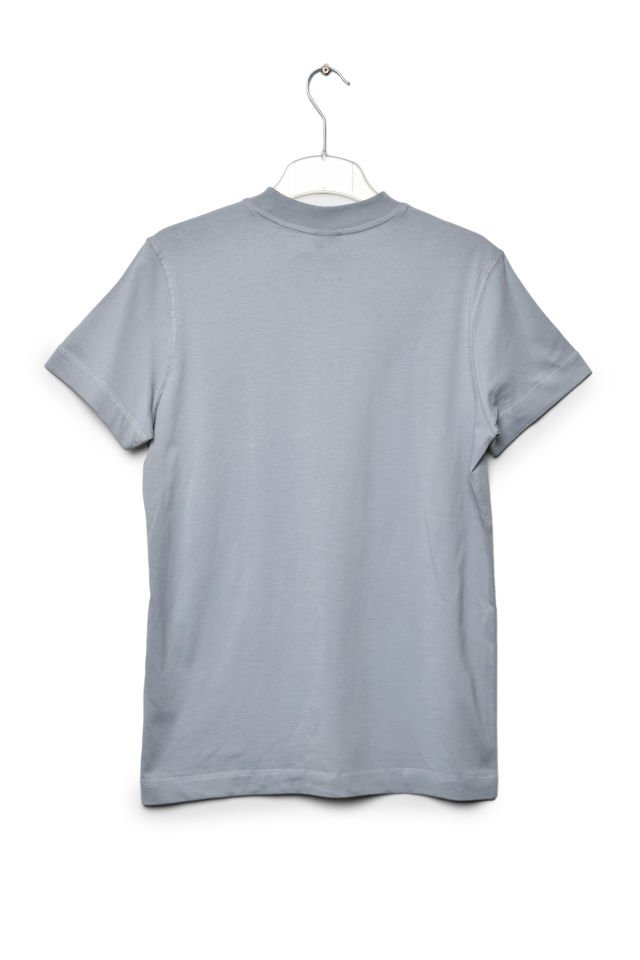 Zegy Bisiklet Yaka Kısa Kollu Erkek Tişört  - Gri