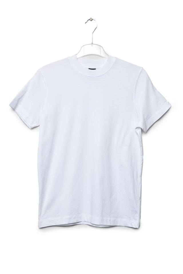 Zegy Bisiklet Yaka Kısa Kollu Erkek Tişört  - Beyaz