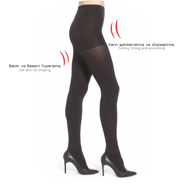 Dore Top Control Korseli Külotlu Çorap 13044