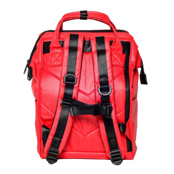 Su Geçirmez Okul ve İş Sırt Çantaları - KIRMIZI