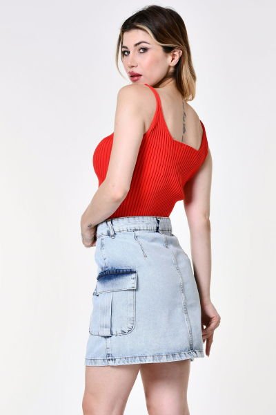 Top Secret Paris Kargo Cep Etek  - Mavi