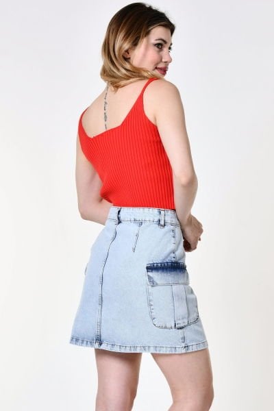 Top Secret Paris Kargo Cep Etek  - Mavi