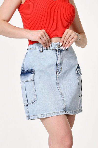 Top Secret Paris Kargo Cep Etek  - Mavi