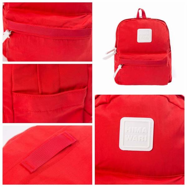 Renkli Küçük Sırt Çantaları - KIRMIZI