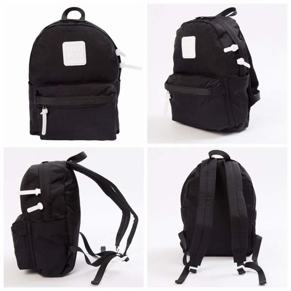 Renkli Orta Boy Sırt Çantaları - SIYAH