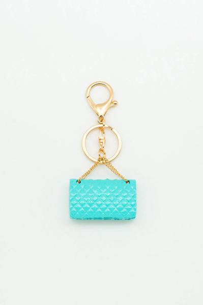 Kadın Çantası Figürlü Taşlı Anahtarlık