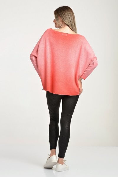 Cotton Candy OH SNAP! Kadın Sweatshirt - Mercan