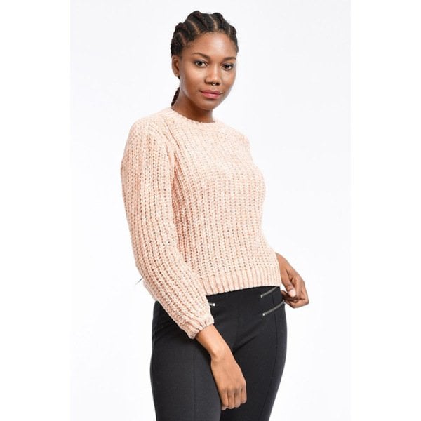 Park Karon Kadın Kalın Triko - Pembe