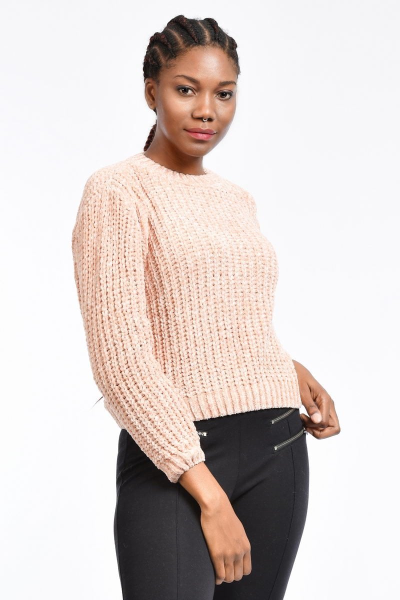 Park Karon Kadın Kalın Triko - Pembe