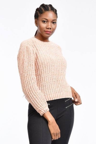 Park Karon Kadın Kalın Triko - Pembe