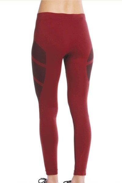 Emay Kadın Sporcu Tayt 3824 - Bordo
