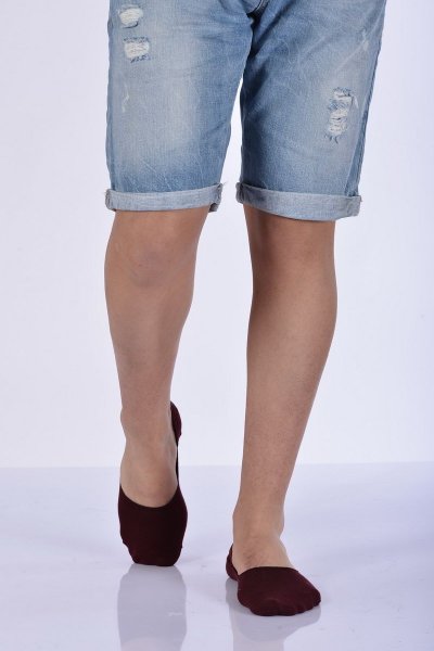 Erkek Silikonlu Babet  - Bordo 6\\\'lı Paket