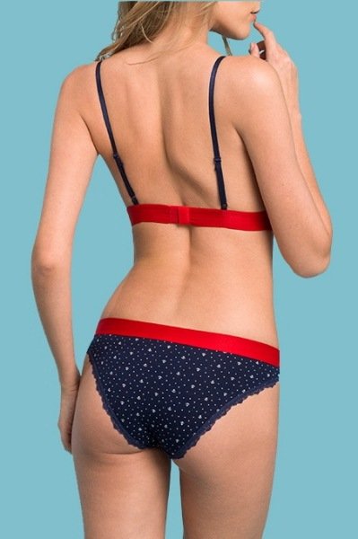 CottonHill Desenli Sütyen Külot Takım 1818-504