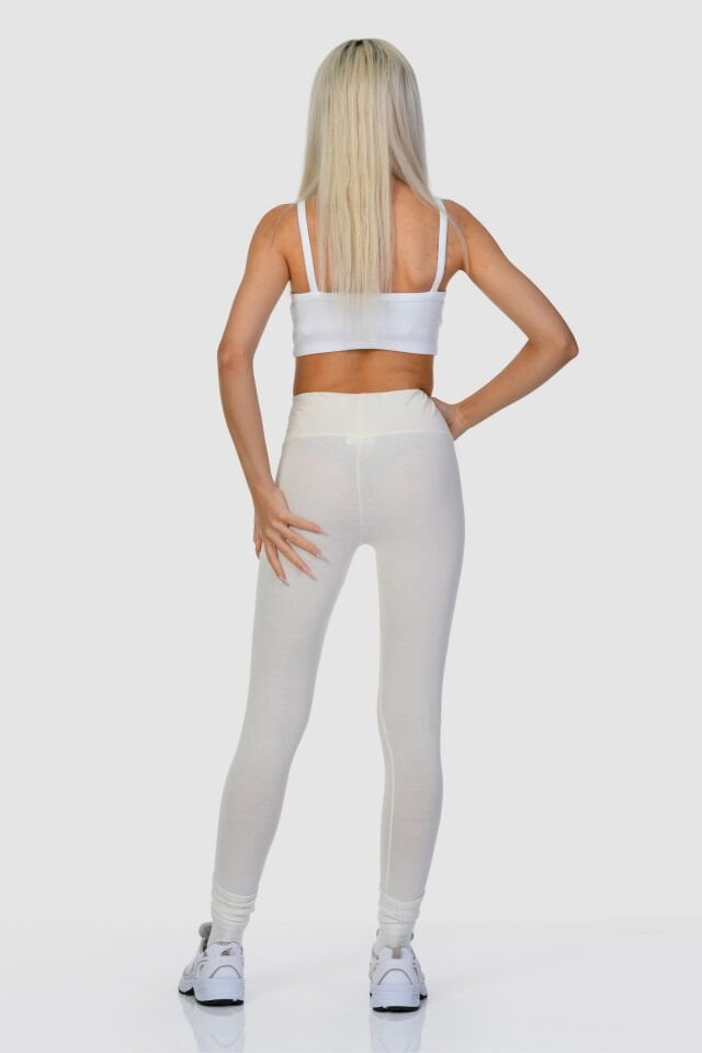 Cotton Candy Slim Fit Tayt  - Beyaz