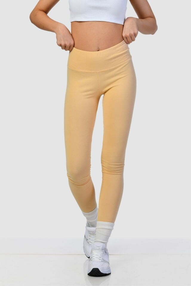 Cotton Candy Slim Fit Tayt  - Sarı