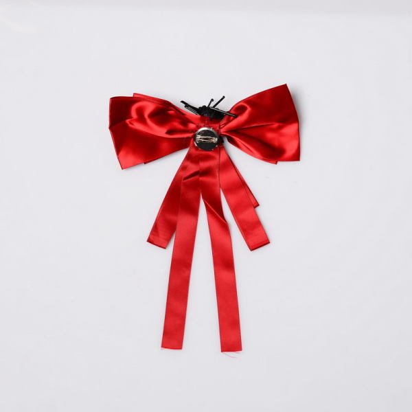 Kırmızı Fiyonk Kurdela Broş