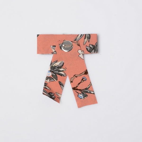 Rengarenk Taşlı Pembe Kadın Broş