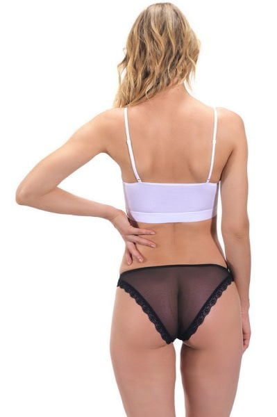 CottonHill Transparan Kadın Külot  CH4558