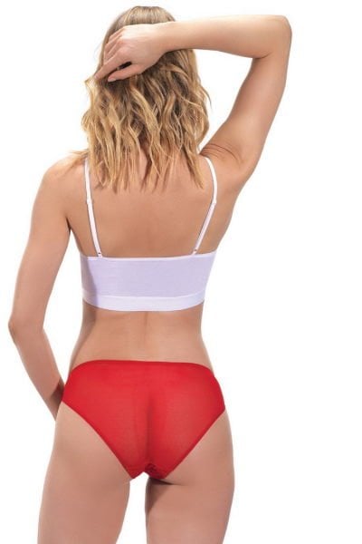 CottonHill Transparan Kadın Külot  CH4261