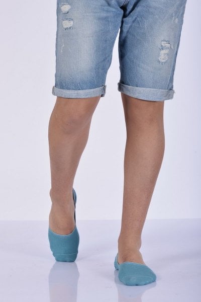 Erkek Silikonlu Babet  - Mavi