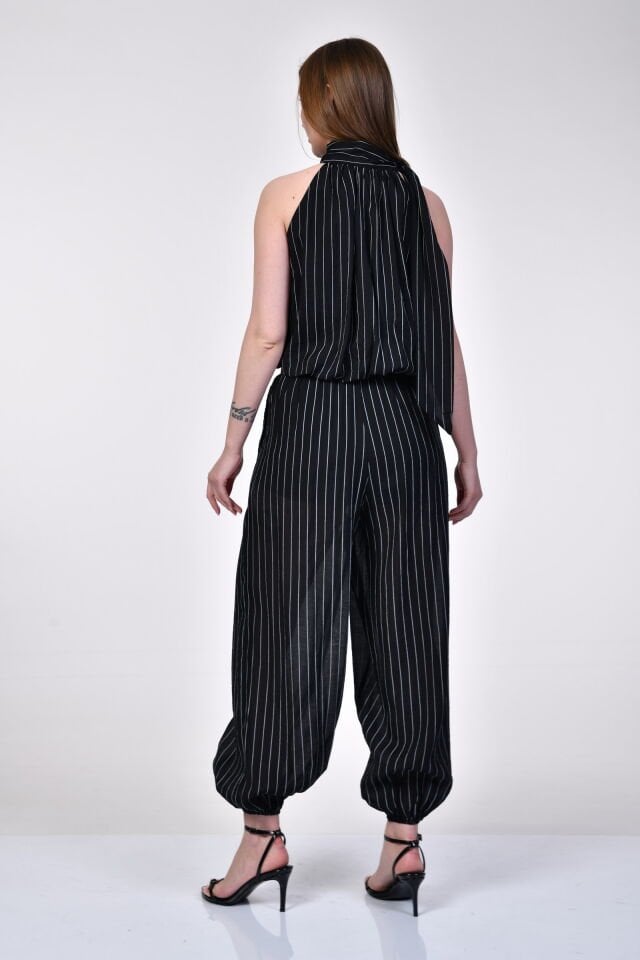 Quzu Balon Fit Pantolon  - Siyah