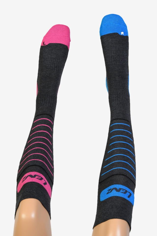 Moda1001 2'Li Paket Kadın Dizaltı Kayak Çorabı  - Çok Renkli