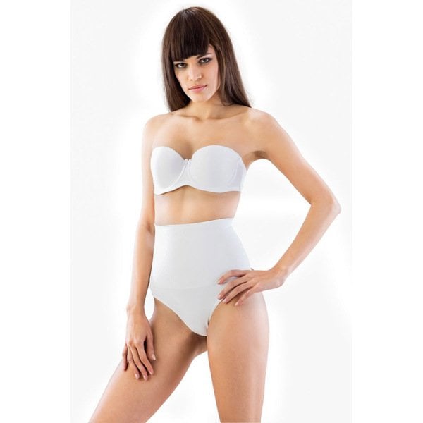 Emay Double String Kadın Korse  2020 Beyaz M