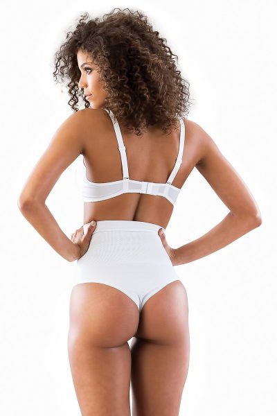 Emay Masaj Özellikli Kadın String Korse 2054 Beyaz L